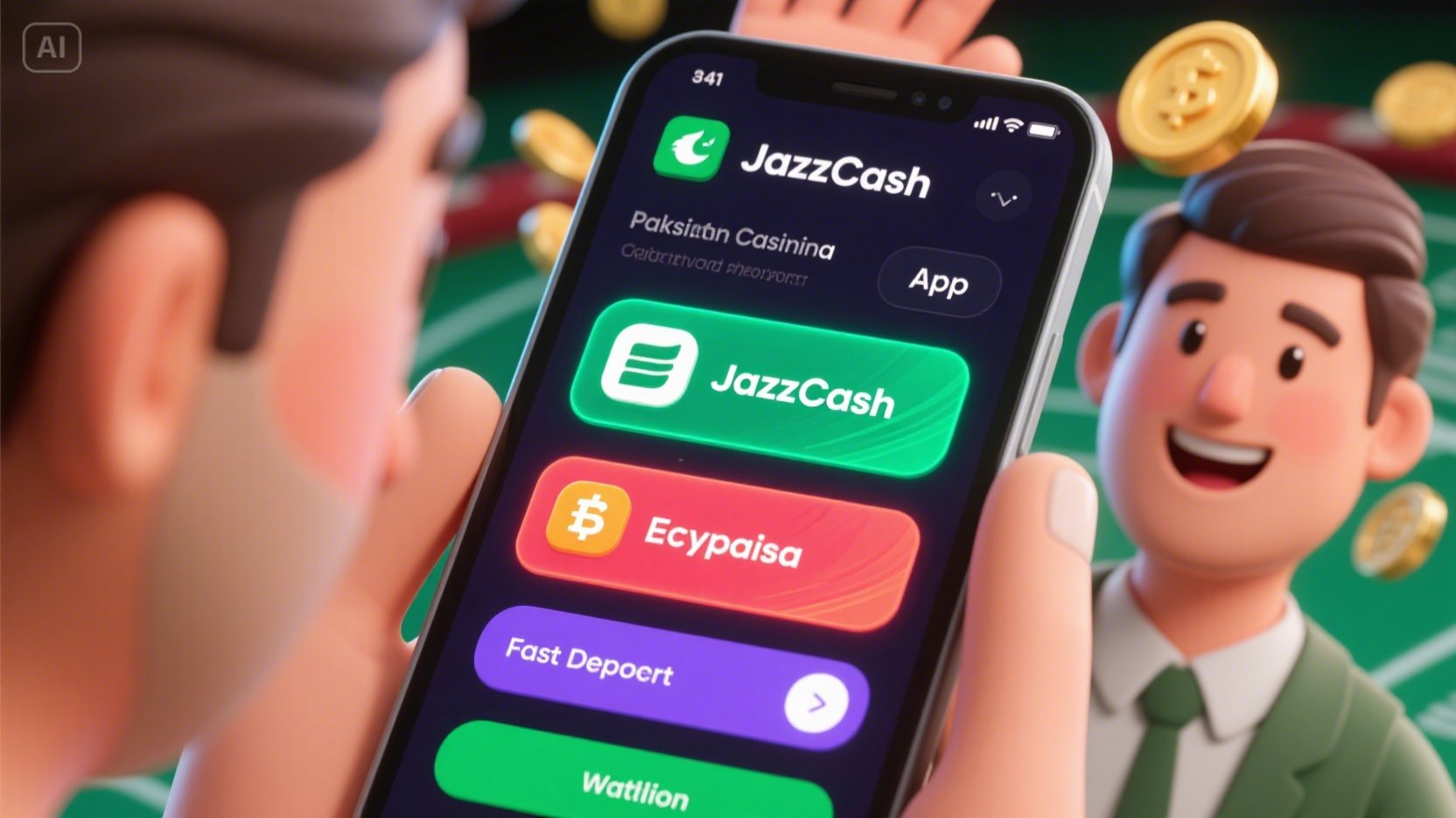 Casino Jackpoty desktop and mobile interfaces